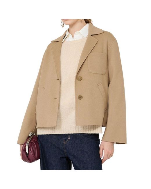 Max Mara Natural Brown Polyamide Full