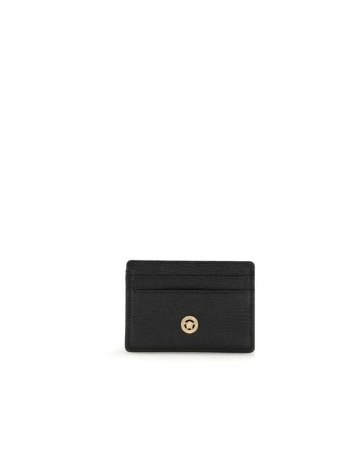Versace Black Goatskin Wallet for men
