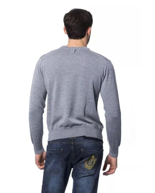 Billionaire Italian Couture Blue Sweater for men