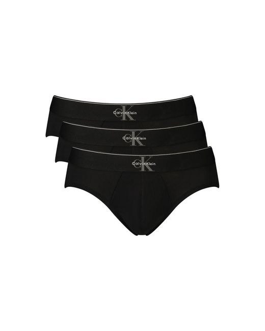 Calvin Klein Black Cotton Men's Underwear for men