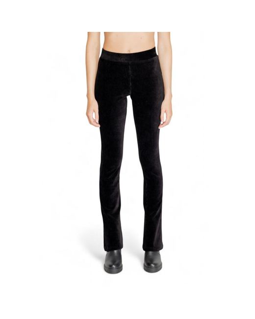 Street One Black Cotton Jeans & Pant