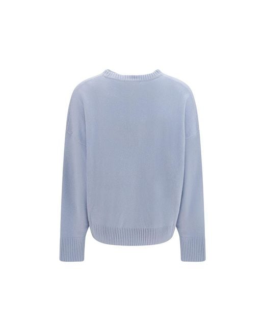 Loulou de Saison Blue Cashmere Sweater