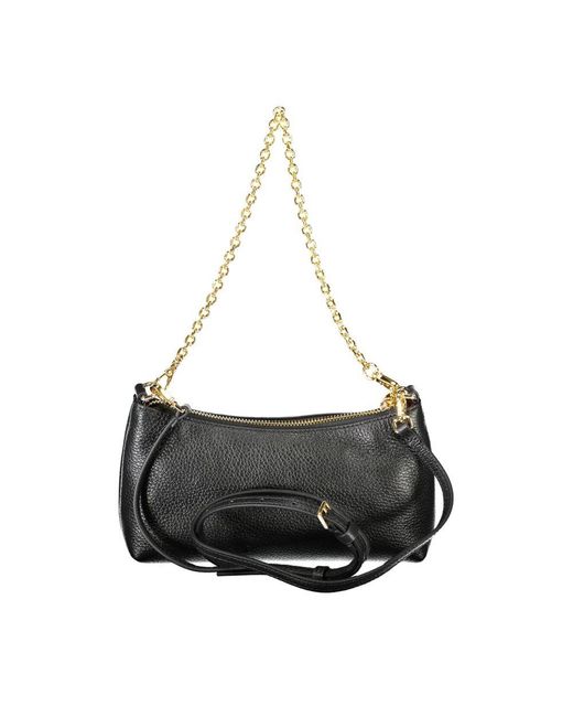 Coccinelle Black Leather Handbag