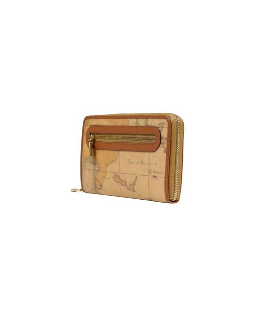 Alviero Martini 1A Classe Natural Beige Leather Wallet