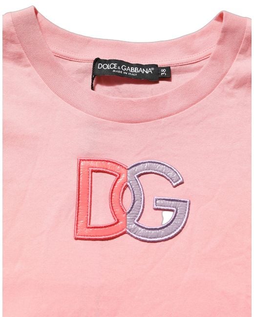 Dolce & Gabbana Pink T-Shirts