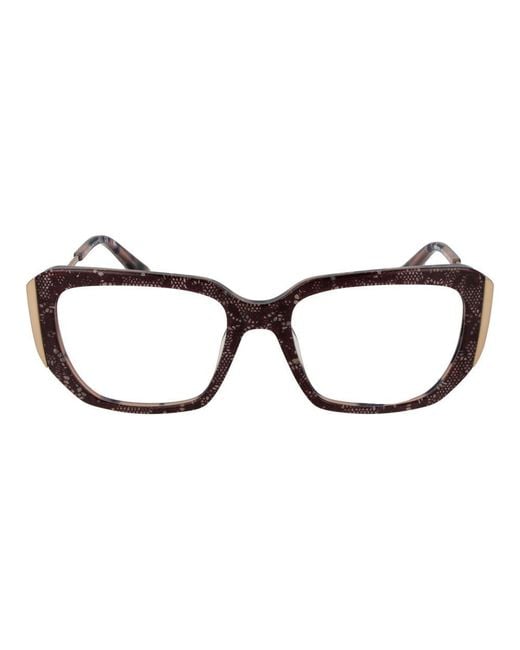 MARCIANO BY GUESS Brown Purple Acetate Glasses (frames)
