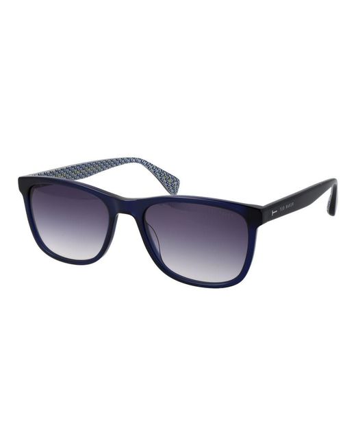 Ted Baker Blue Acetate Sunglasses for men