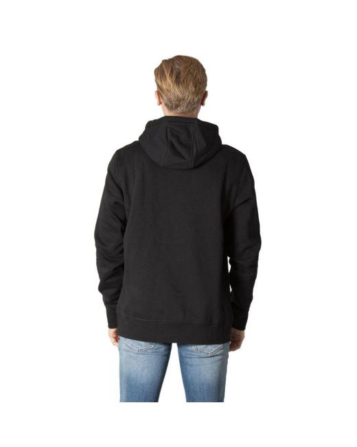 Tommy Hilfiger Black Cotton Sweatshirt for men