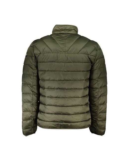 Napapijri Green Polyamide Jacket for men