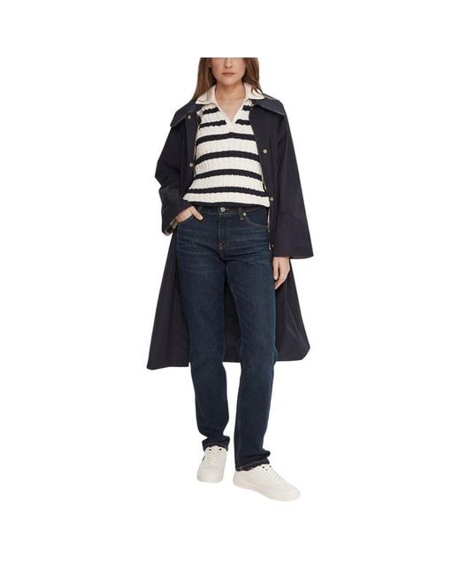 Tommy Hilfiger Blue Recycled Cotton Mom Jeans