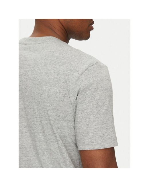 Champion White Blue Cotton T for men