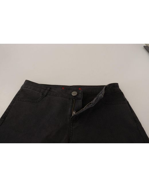 Pinko Black Chic Mid Waist Skinny Denim