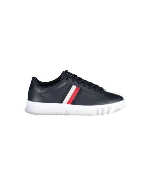 Tommy Hilfiger Blue Polyester Sneaker for men