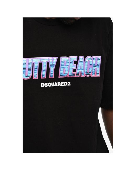 DSquared² Black Crew for men