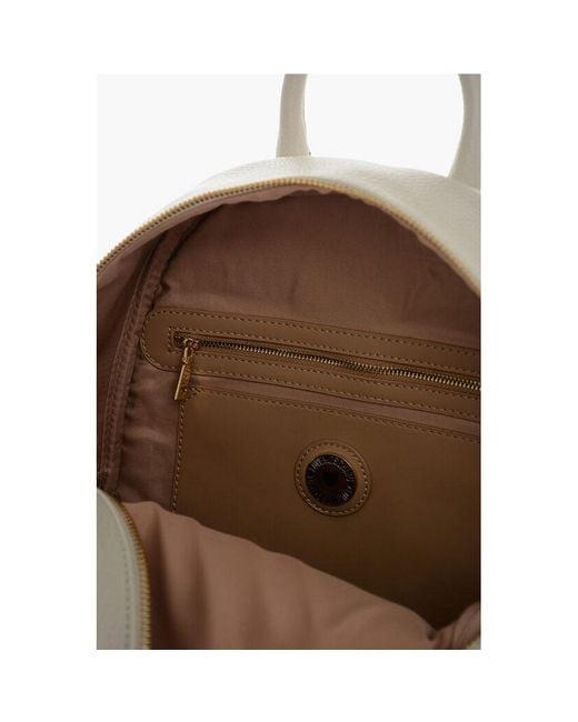 Moschino Natural Beige Polyethylene Backpack