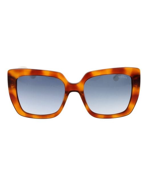 Guess Blue Brown Sunglasses
