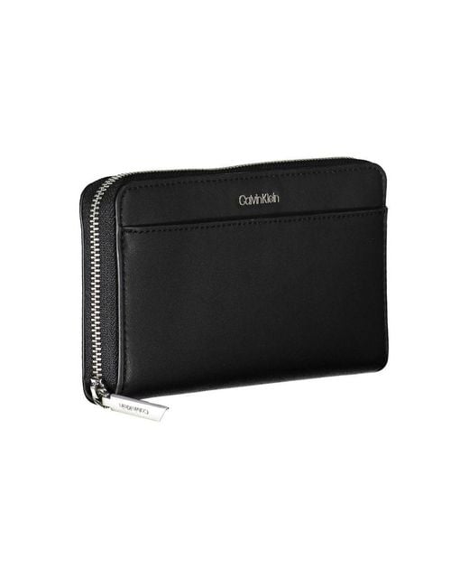 Calvin Klein Black Polyethylene Wallet