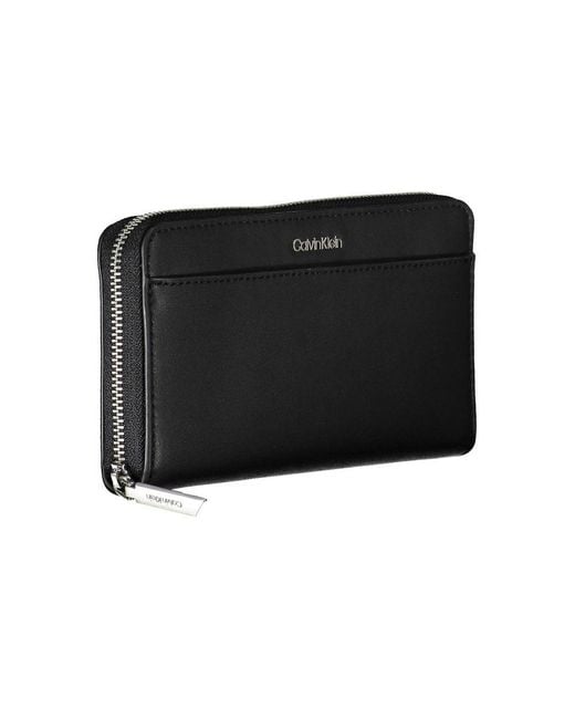 Calvin Klein Black Polyethylene Wallet