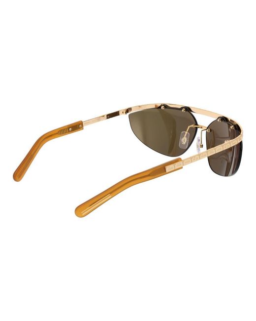 Gcds Metallic Metal Sunglasses