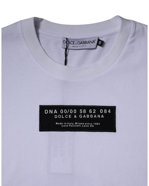 Dolce & Gabbana Blue Dna Tshirt Short Sleeve for men