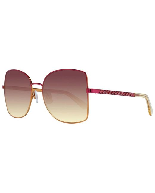 Swarovski Brown Multicolor Plastic Sunglasses