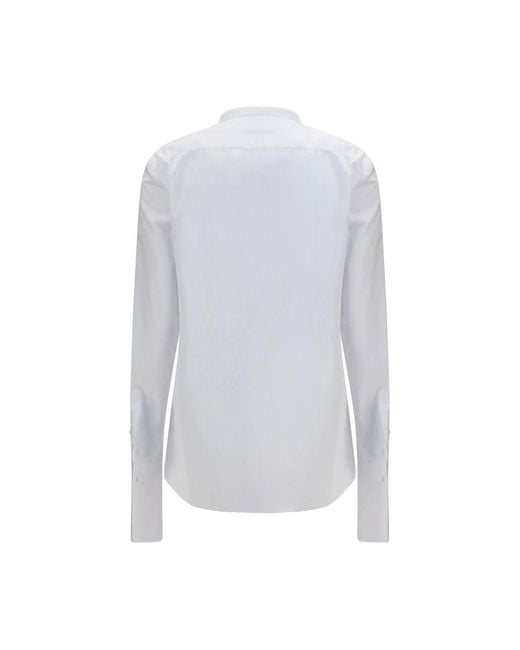 Fendi White Cotton Dress Shirt