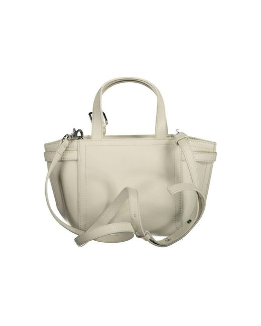 Calvin Klein Metallic Polyester Handbag