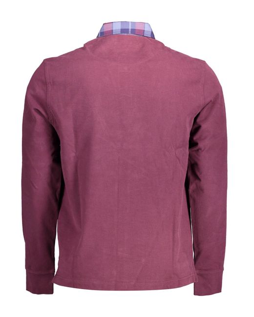 Harmont & Blaine Pink Cotton Polo Shirt for men
