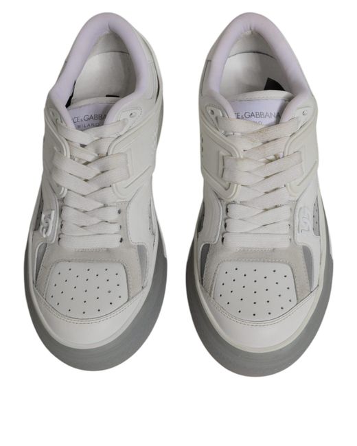 Dolce & Gabbana Dg Logo Custom 2.Zero Sneakers Shoes in Gray for