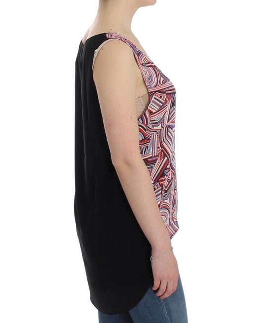 CoSTUME NATIONAL Sleeveless Top Multicolor Sig12535