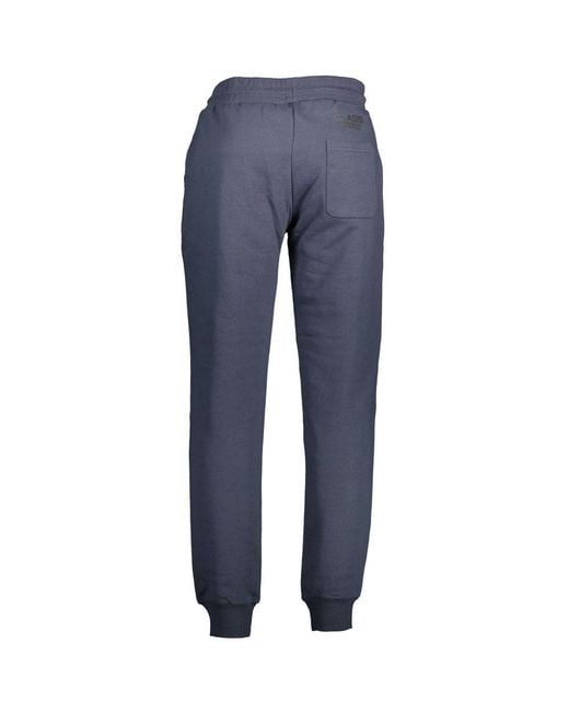 Roberto Cavalli Blue Cotton Trackpant for men