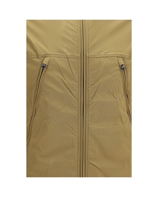 C P Company Green Beige Wool Oves Aries Shell Jacket for men