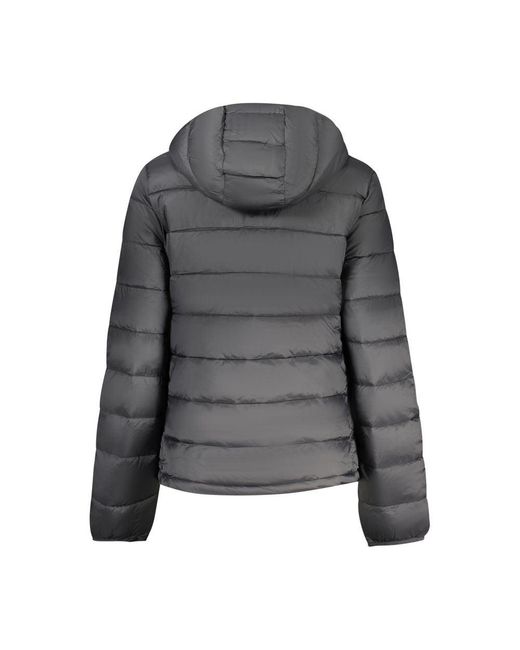 North Sails Gray Black Polyester 's Jacket