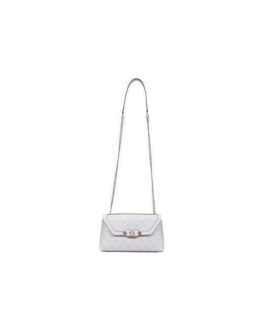 Guess White Polyethylene Handbag