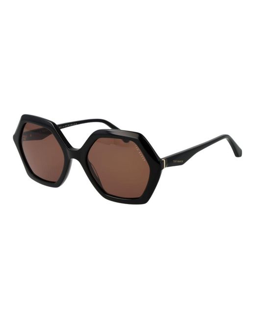 Ted Baker Brown Black Sunglasses