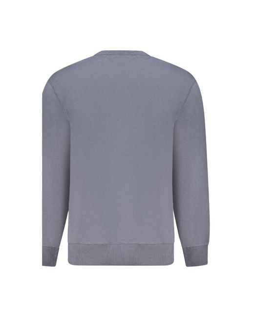 Calvin Klein Blue Cotton Sweater for men
