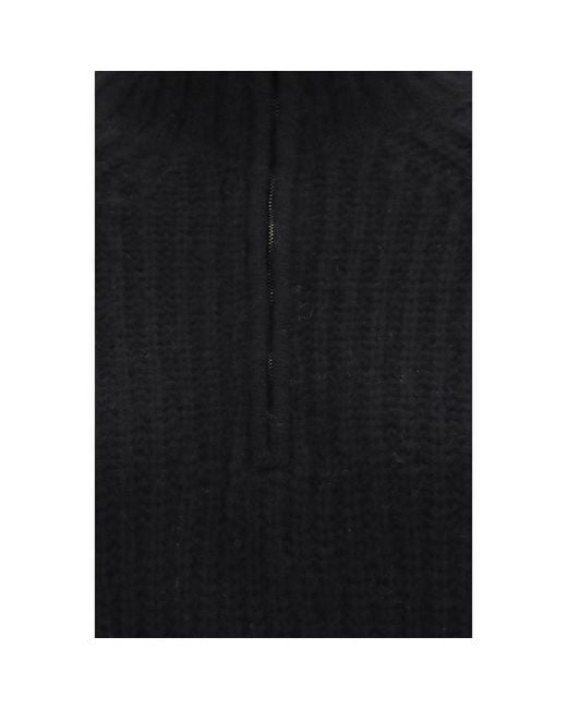 Allude Black Cashmere Sweater