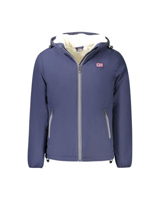Norway 1963 Blue Polyester Men's Jacket for men