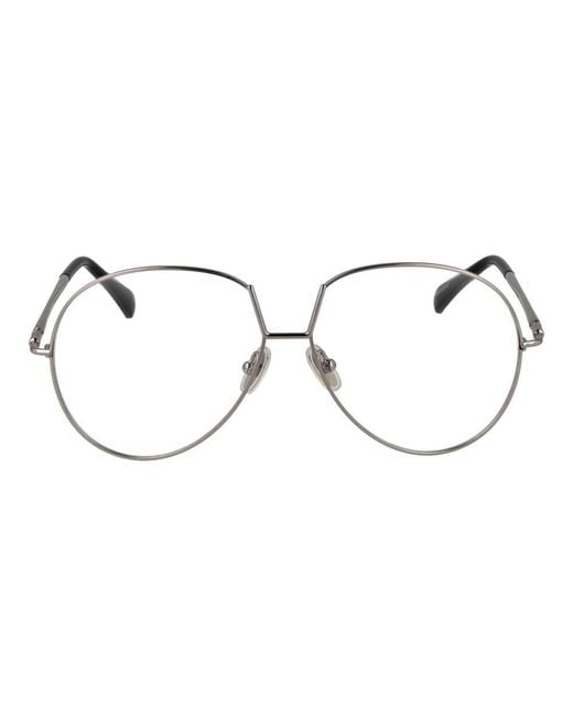Max Mara Metallic Metal Glasses (Frames)