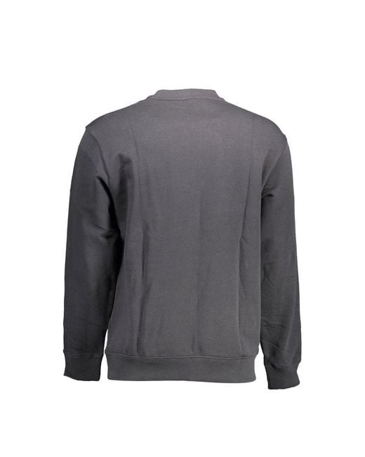 Napapijri Gray Cotton Sweater for men