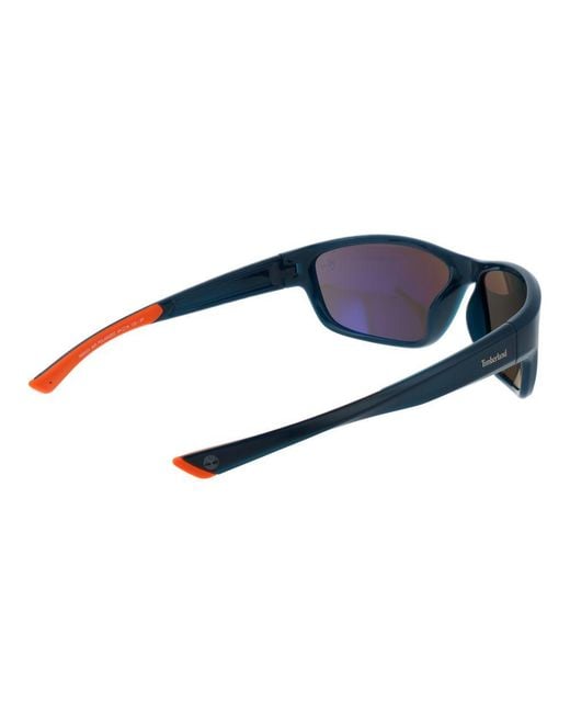 Timberland Blue Plastic Sunglasses for men