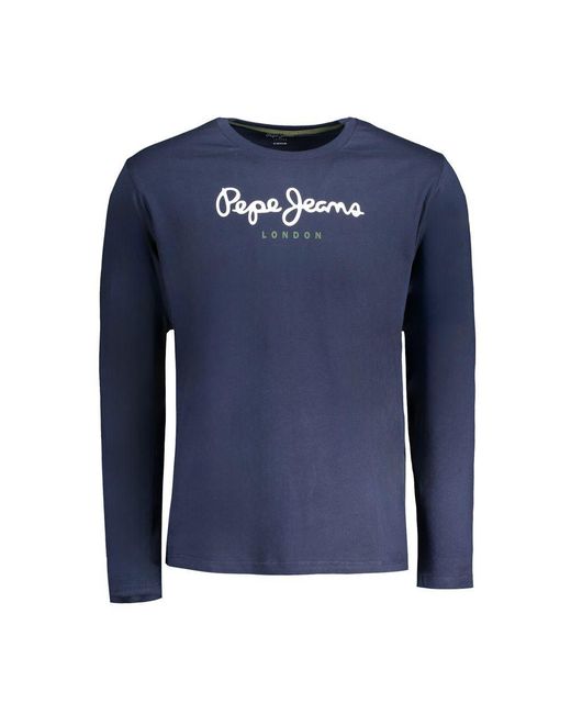 Pepe Jeans Blue Blu Cotton Men T for men