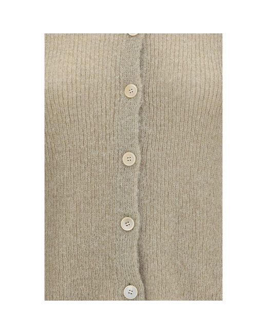 Our Legacy Natural Beige Alpaca Vicugna Pacos Polo Shirt