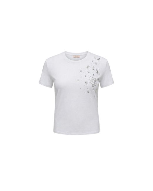Liu Jo Black Cotton T-Shirt