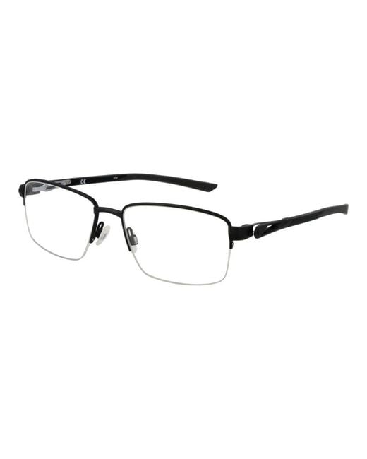 Nike Brown Black Metal Glasses (frames) for men