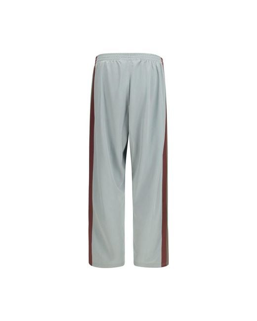 Palm Angels Blue Polyester Joggers (workout Pants) for men