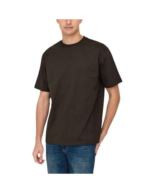 Only & Sons Black Brown Organic Cotton T for men