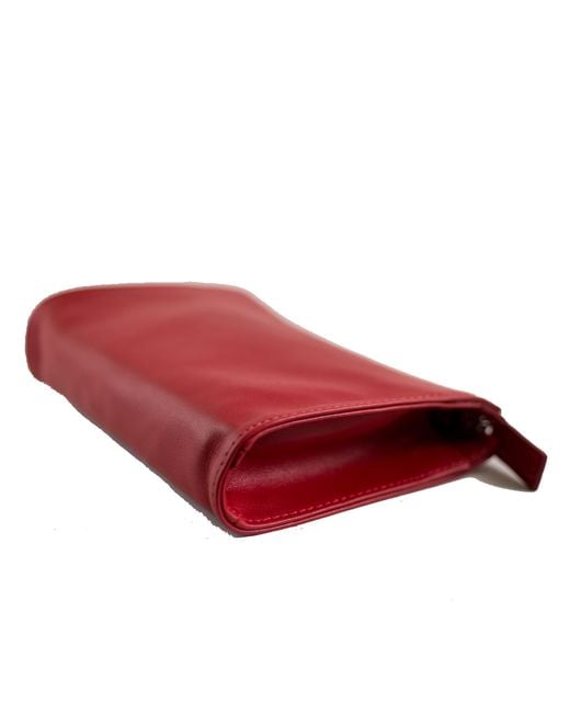 LA ROSE Red Minimal Leather Make