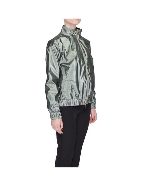 Suns Gray Polyester Jackets & Coat