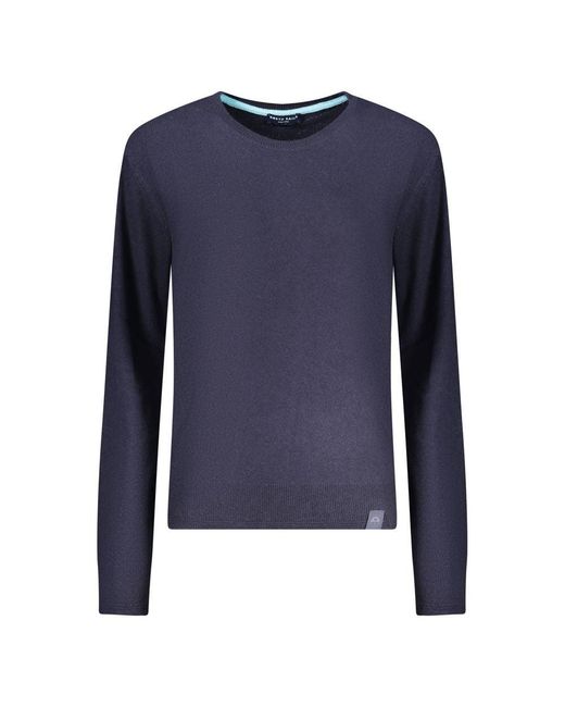 North Sails Blue Polyamide Sweater